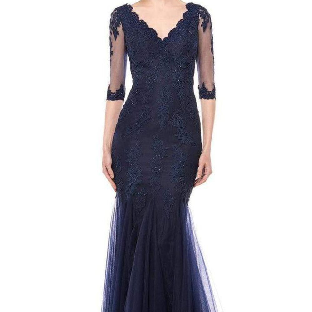 Marsoni by Colors Mother of the Bride Dress Navy in Size 16